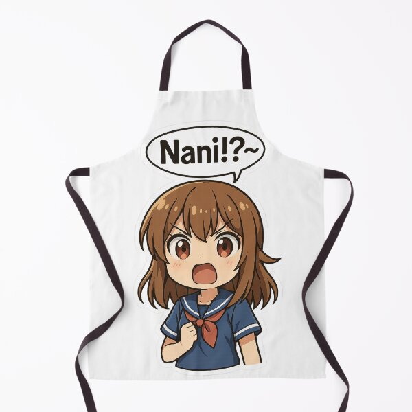 Item preview, Nani!?~ | Kawaii Anime Chibi Reaction Sticker designed and sold by Chibi Anime Stickers.