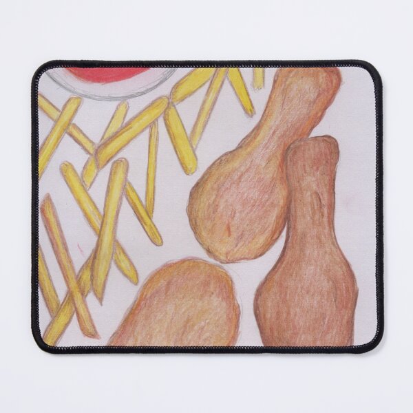 Item preview, Chicken and chips with sauce designed and sold by Artbysarah23.