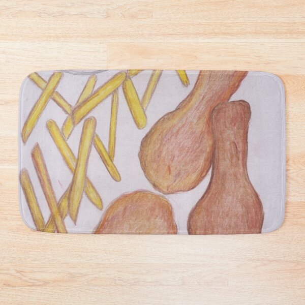 Item preview, Chicken and chips with sauce designed and sold by Artbysarah23.