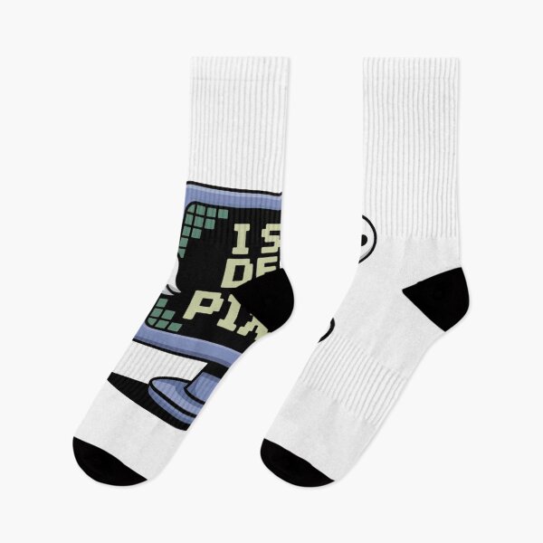 Item preview, I See Dead Pixels – Funny ghost monitor design for nerds designed and sold by einfachdesign.