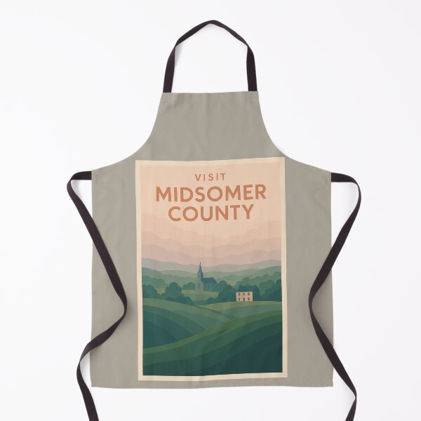 Item preview, Visit Midsomer County – Vintage Travel Poster Inspired by Midsomer Murders designed and sold by Deliberate Creations.