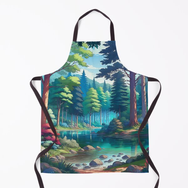 Item preview, Anime forest landscape graphics designed and sold by KaitoArtDesigns.