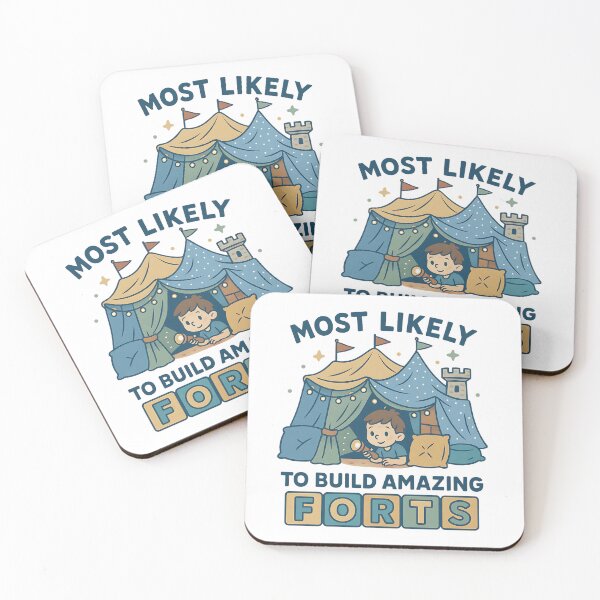 Item preview, Most likely to build amazing forts designed and sold by PixeledCraft.