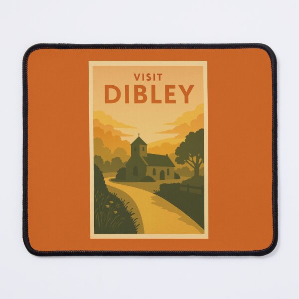Item preview, Visit Dibley – Vintage Travel Poster Inspired by The Vicar of Dibley designed and sold by Deliberate Creations.