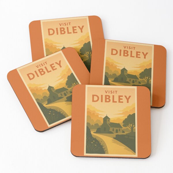 Item preview, Visit Dibley – Vintage Travel Poster Inspired by The Vicar of Dibley designed and sold by Deliberate Creations.