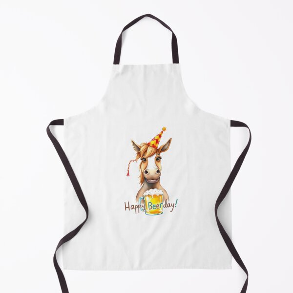 Item preview, Happy Beer-day beer Gift cute meme horse designed and sold by CheeseBlueprint.
