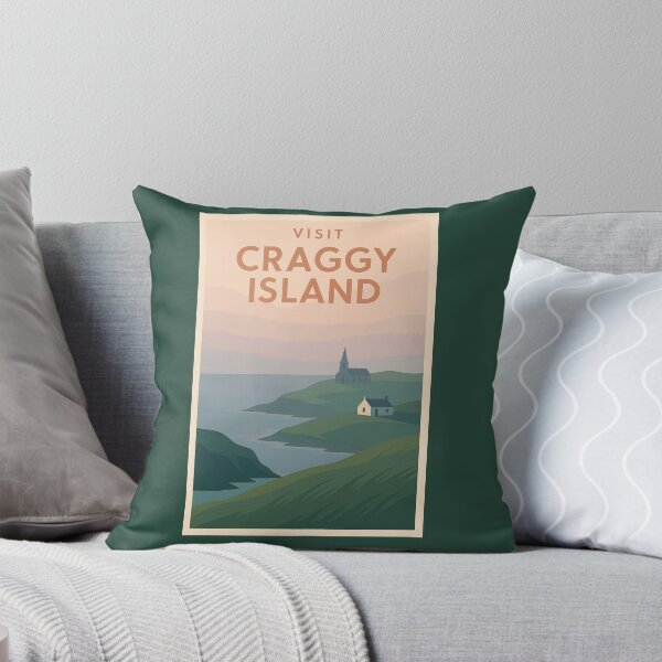 Item preview, Visit Craggy Island – Vintage Travel Poster Inspired by Father Ted designed and sold by Deliberate Creations.