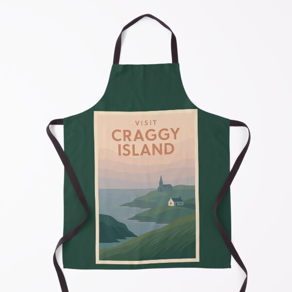 Item preview, Visit Craggy Island – Vintage Travel Poster Inspired by Father Ted designed and sold by Deliberate Creations.