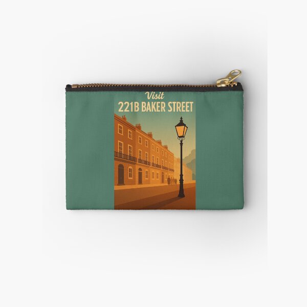Item preview, Explore 221B Baker Street – Retro Sherlock Holmes Travel Poster designed and sold by Deliberate Creations.