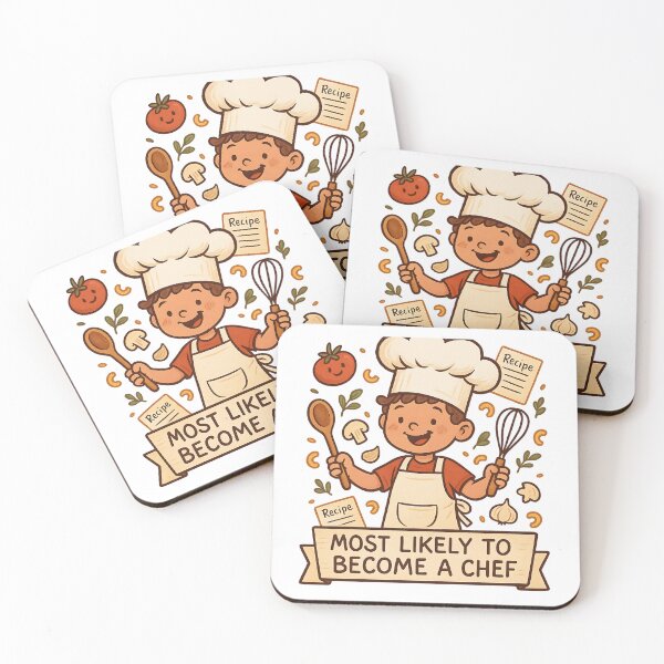 Item preview, Most likely to become a chef designed and sold by PixeledCraft.