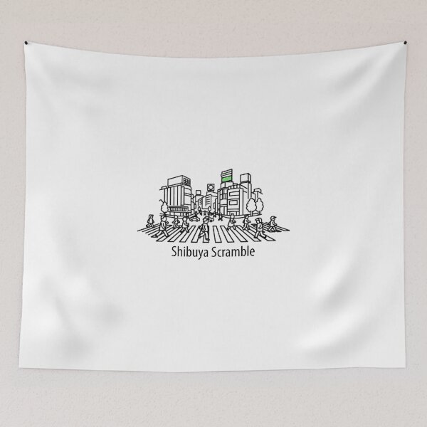 Item preview, Shibuya Scramble Crossing designed and sold by likbatonboot.