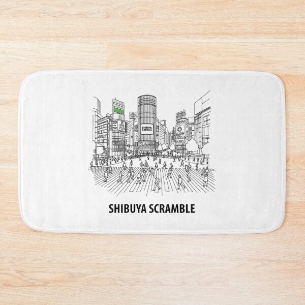 Item preview, Shibuya Scramble Crossing designed and sold by likbatonboot.