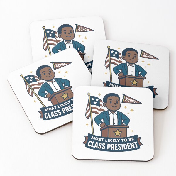 Item preview, Most likely to be class president designed and sold by PixeledCraft.