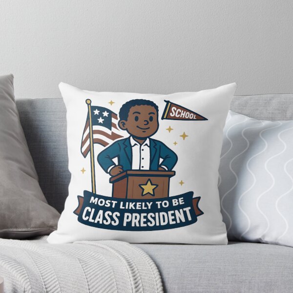 Item preview, Most likely to be class president designed and sold by PixeledCraft.