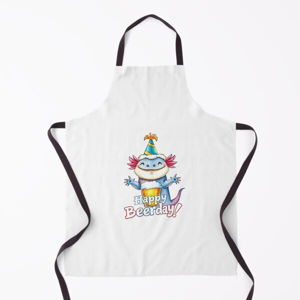 Item preview, Happy Beer-day beer Gift cute meme axolotl designed and sold by CheeseBlueprint.