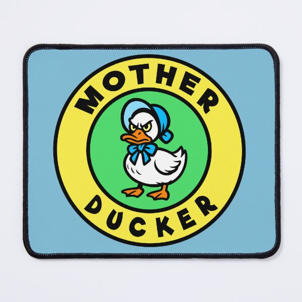 Item preview, Mother Ducker – Funny Cartoon Duck Pun designed and sold by hangmeart.