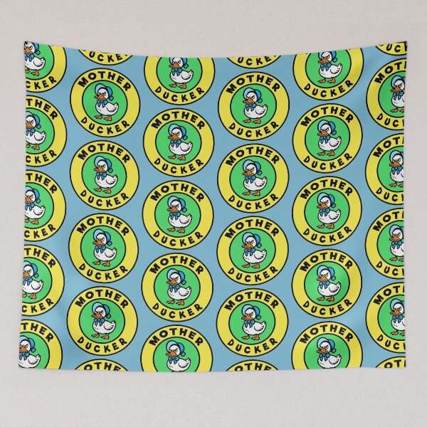 Item preview, Mother Ducker – Funny Cartoon Duck Pun designed and sold by hangmeart.