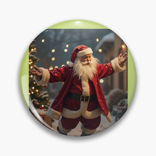 Item preview, Festive Santa Spreading Joy Outdoors designed and sold by MyBestTeeses.