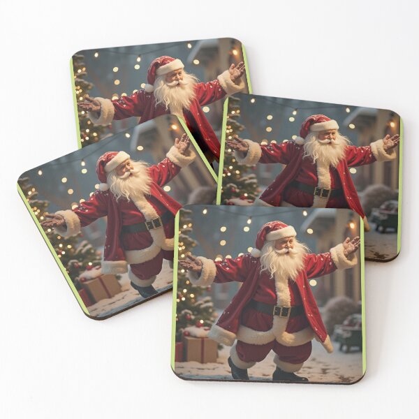 Item preview, Festive Santa Spreading Joy Outdoors designed and sold by MyBestTeeses.