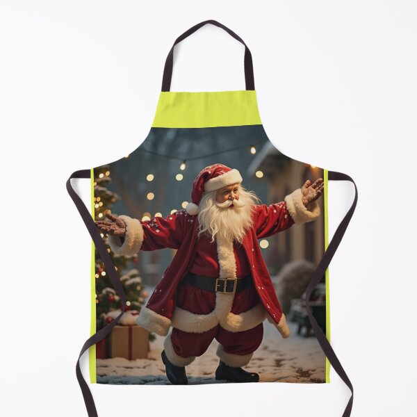 Item preview, Festive Santa Spreading Joy Outdoors designed and sold by MyBestTeeses.