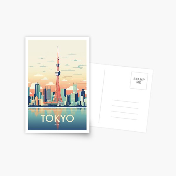 Item preview, TOKYO TRAVEL ART designed and sold by MarkedArtPrints.