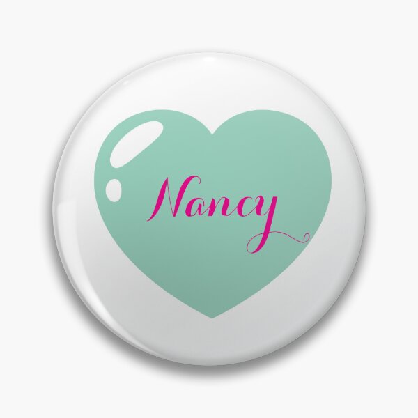 Item preview, Nancy Name with green Heart  designed and sold by Monika Howarth.