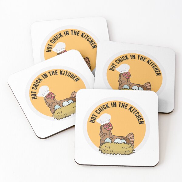 Item preview, Hot chick in the kitchen designed and sold by can_of_funk.