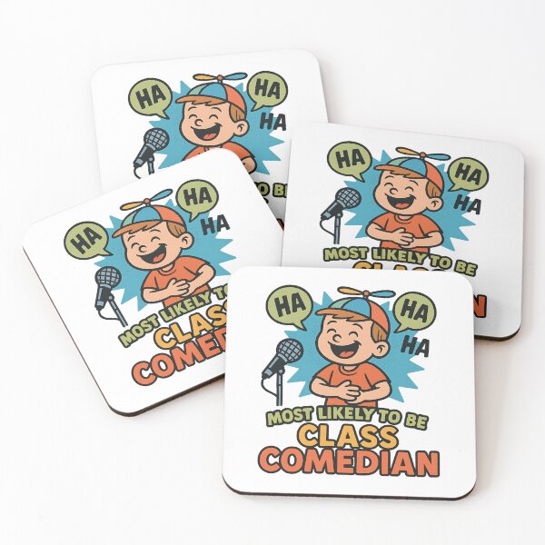 Item preview, Most likely to be class comedian designed and sold by PixeledCraft.