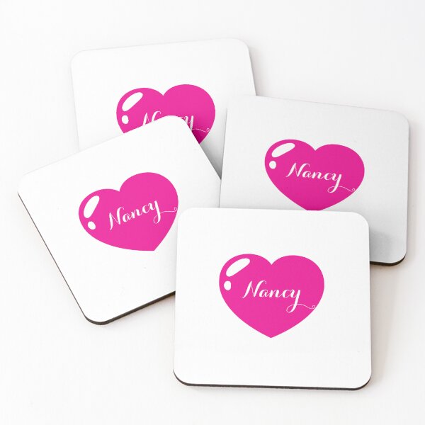Item preview, Nancy Name with pink Heart  designed and sold by Monika Howarth.