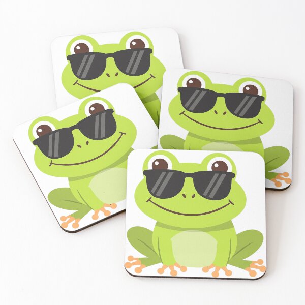Item preview, Cool Frog in Shades designed and sold by dreephic22.