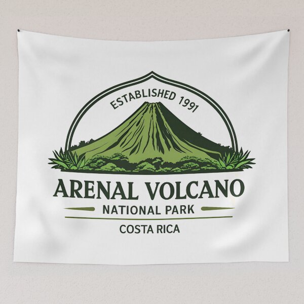 Item preview, Arenal Volcano National Park - Costa Rica  designed and sold by GoodOldVintage.