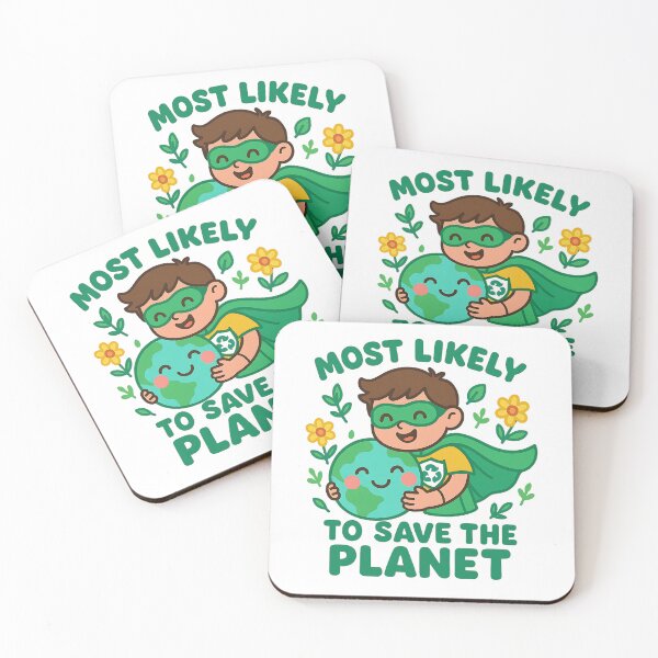 Item preview, Most likely to save the planet designed and sold by PixeledCraft.