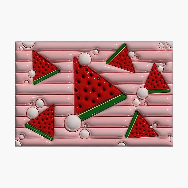 Item preview, watermelon background 3d designed and sold by elisabetaaa.