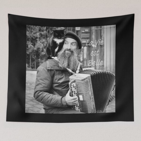 Item preview, La Vie Est Belle – Black and White Urban Photography designed and sold by Creative Mama.