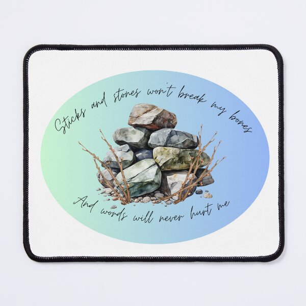 Item preview, Sticks and stones designed and sold by WhimsiBird.