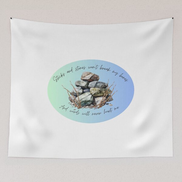 Item preview, Sticks and stones designed and sold by WhimsiBird.