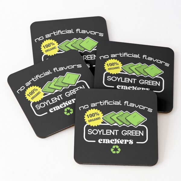 Item preview, Organic green crackers - Retro-future consumerism designed and sold by Webstudio  2Amigos.