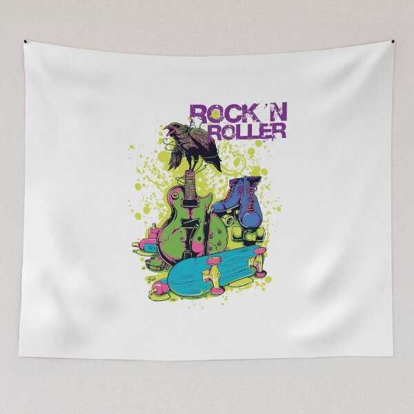 Item preview, Rock 'n Roller Gear - Grunge Skate and Music Scene designed and sold by Colorful-Garden.