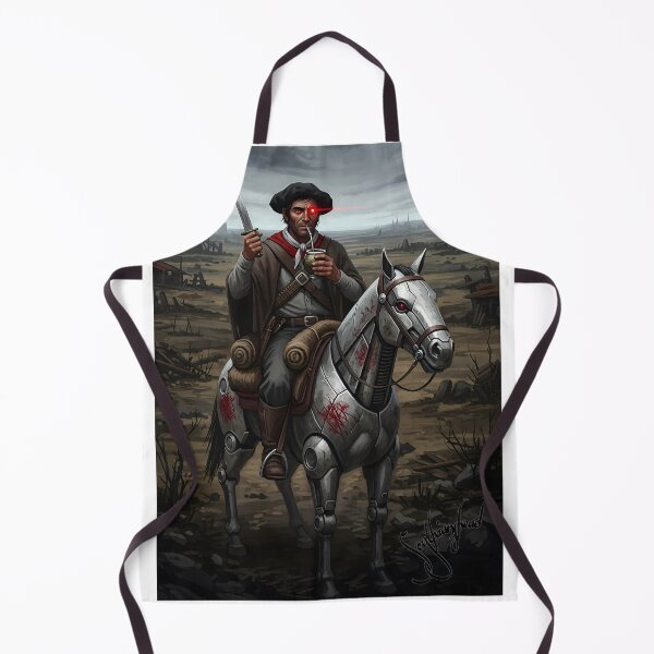 Artikelvorschau, Cyber-Gaucho: Wasteland Rider – Scythianshead-Design entworfen und verkauft von Scythianshead .