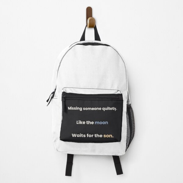 Item preview, Missing Someone Quietly – Night Quote Design designed and sold by KWkindwaves.
