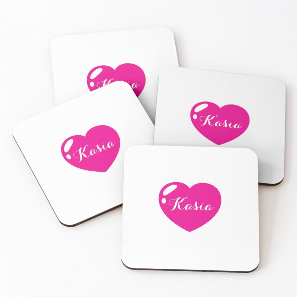Item preview, Kasia Name with pink Heart  designed and sold by Artbymonika.