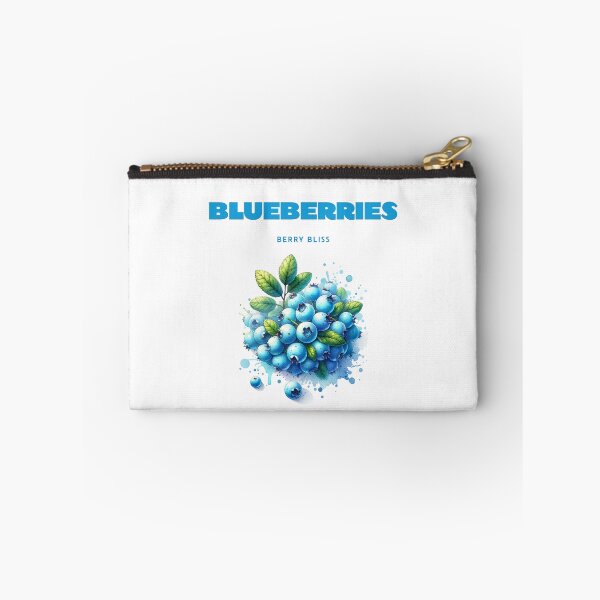 Item preview, Blueberries Watercolor Illustration – Blueberries Berry Bliss designed and sold by GabbyKI261.