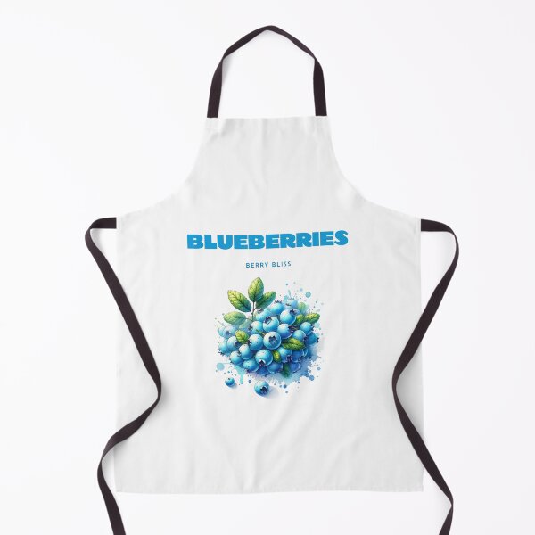 Item preview, Blueberries Watercolor Illustration – Blueberries Berry Bliss designed and sold by GabbyKI261.