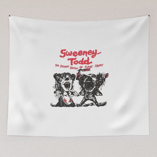 Item preview, Sweeney Todd title logo designed and sold by kadeowens22.