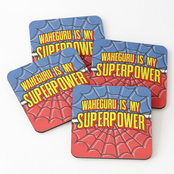 Item preview, Waheguru is my Superpower. Web-slinger. designed and sold by sarbizzy.