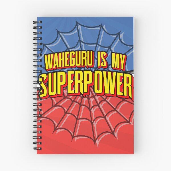 Item preview, Waheguru is my Superpower. Web-slinger. designed and sold by sarbizzy.