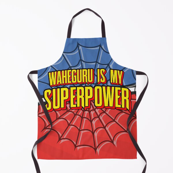 Item preview, Waheguru is my Superpower. Web-slinger. designed and sold by sarbizzy.