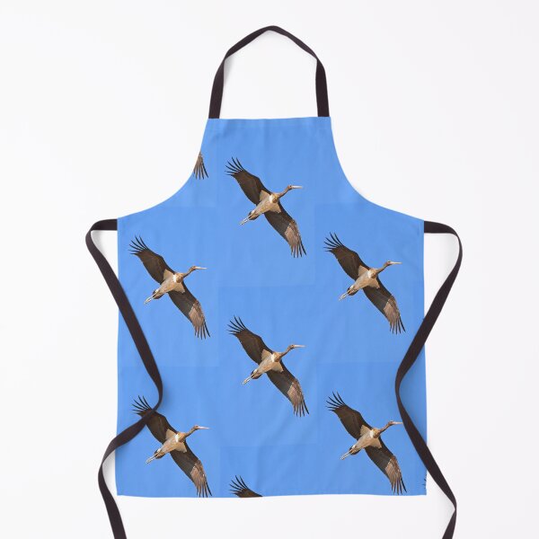 Item preview, Soaring Black Stork Against Blue Sky designed and sold by ViktoriaLens.