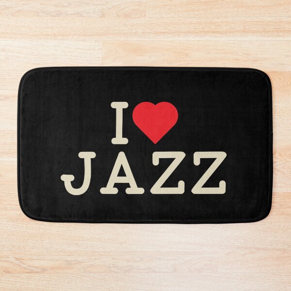 Item preview, I Love Jazz Vintage Heart Design Harlem and classic American culture designed and sold by BootlegLetters.