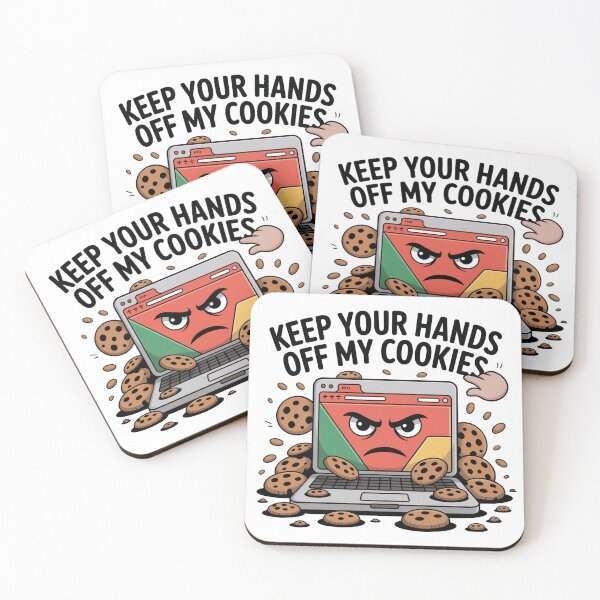 Item preview, Keep Your Hands Off My Cookies – Nerdy Browser Privacy Humor designed and sold by einfachdesign.